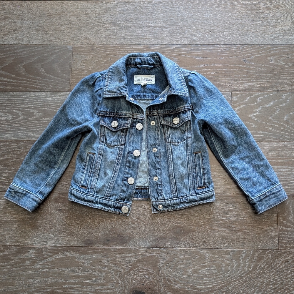Gap × Disney Minnie Mouse Icon Denim Jacket Size 4 - Picture 3 of 6